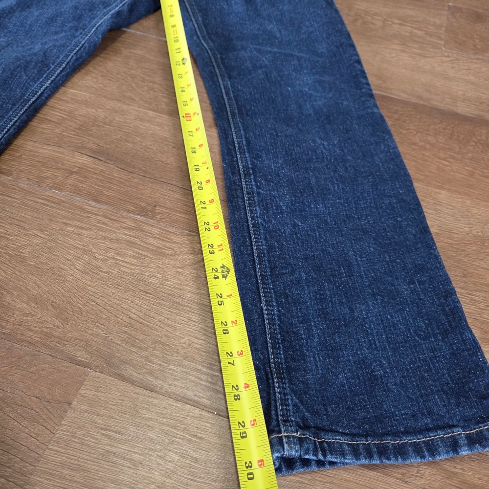 Ariat M1 Legacy Vintage Straight Leg Jeans Mens 33x30 Dark Wash Denim - Picture 7 of 8